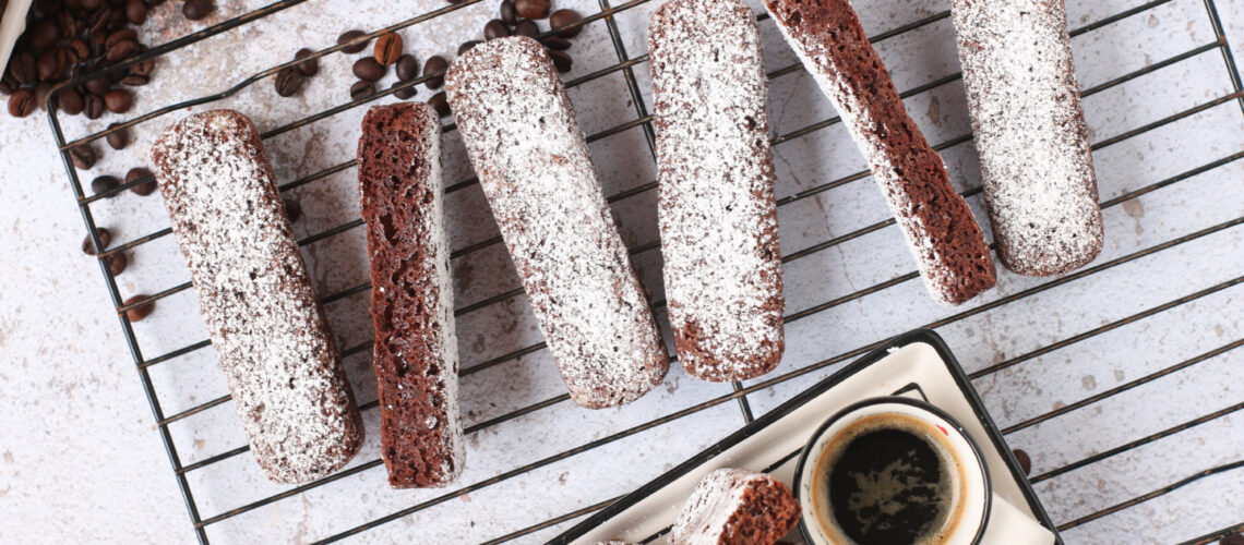 Biscotti al caffè, cacao e spezie
