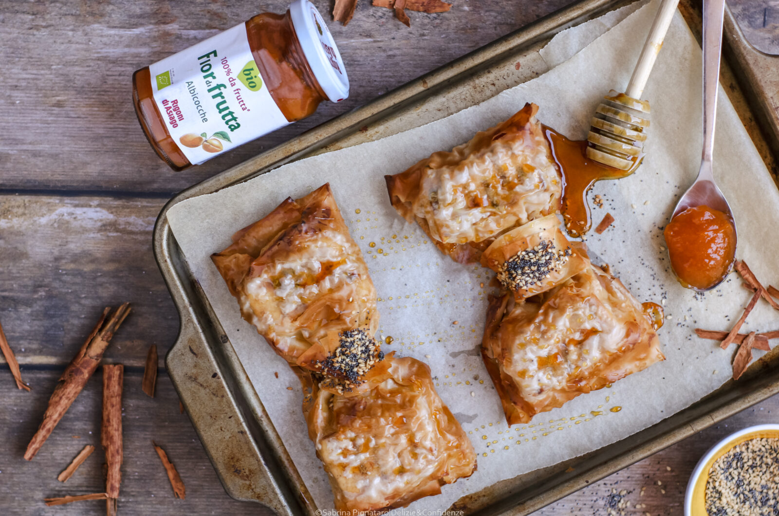 Fiocchi fillo con tofu e Fiordifrutta albicocche