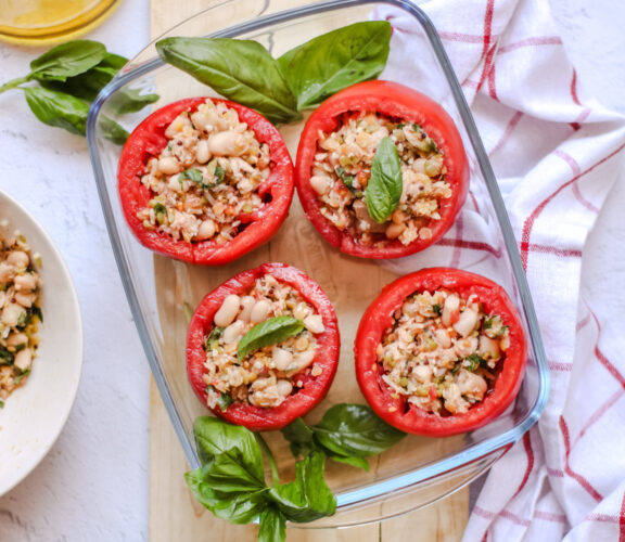 Pomodori ripieni senza cottura