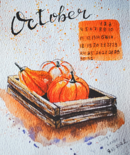 Ottobre è il mese dei colori e del benessere.