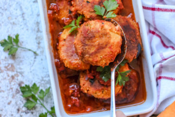 Polpette di zucca e ricotta vegetale al sugo – Ricetta facile