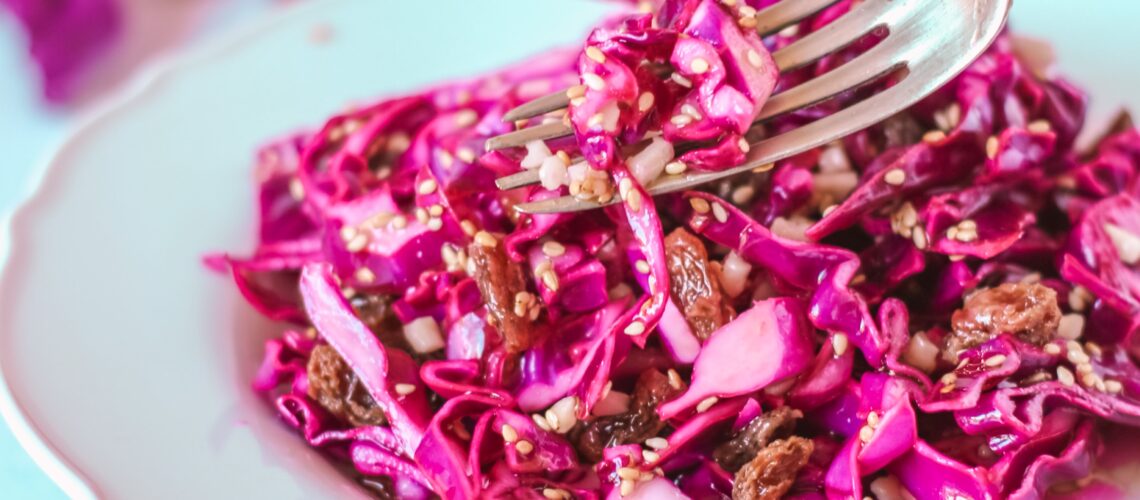 Insalata di cavolo viola