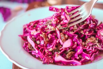 Insalata di cavolo viola