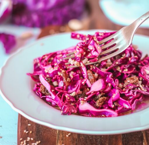 Insalata di cavolo viola