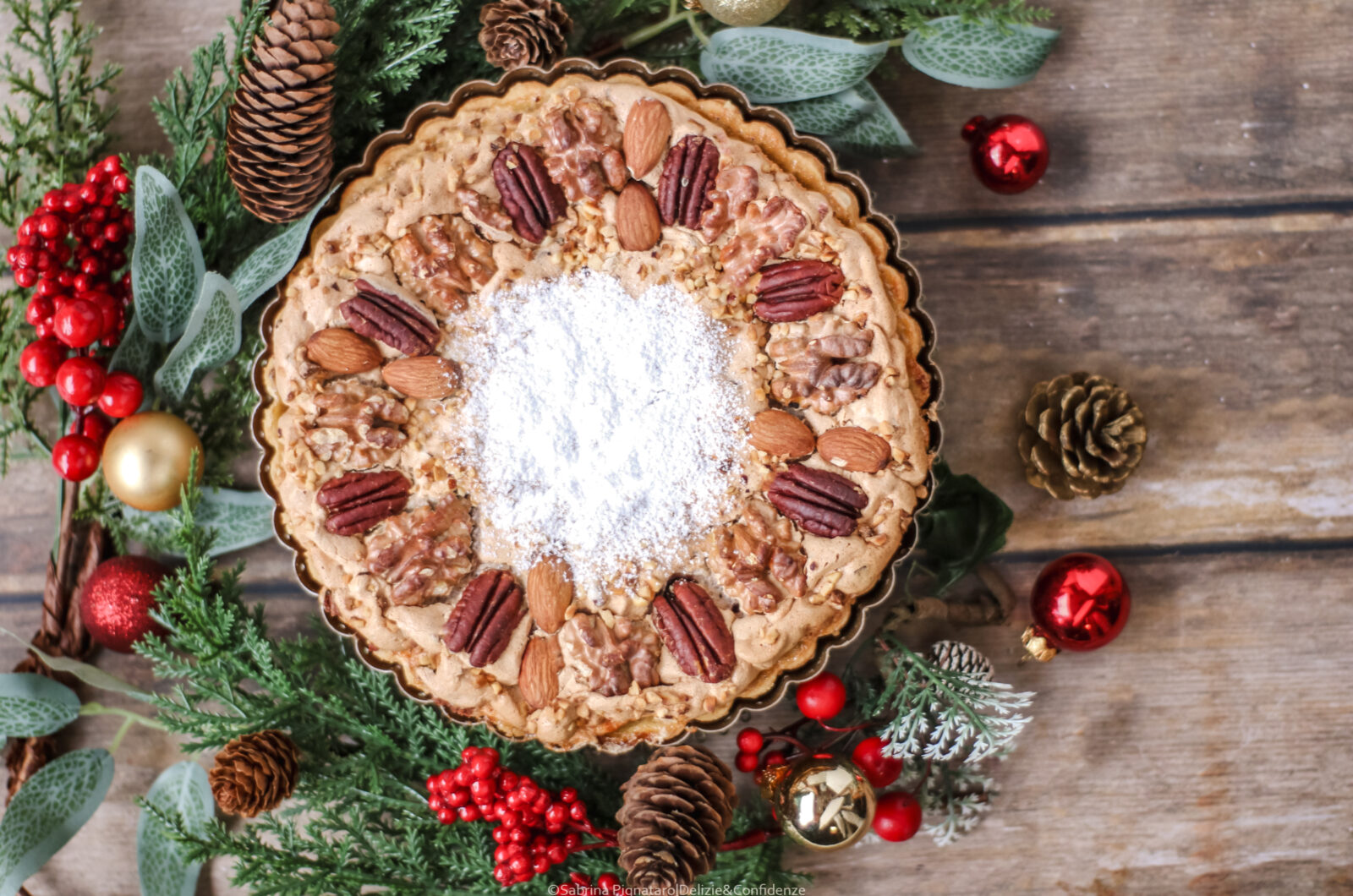 Crostata Meringata alla Frutta Secca
