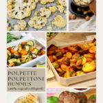 Polpette polpettoni hummus