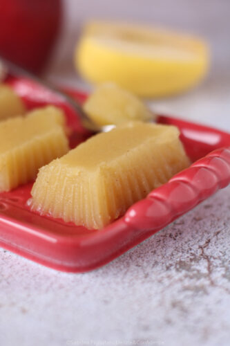 Mele d'inverno al cucchiaio