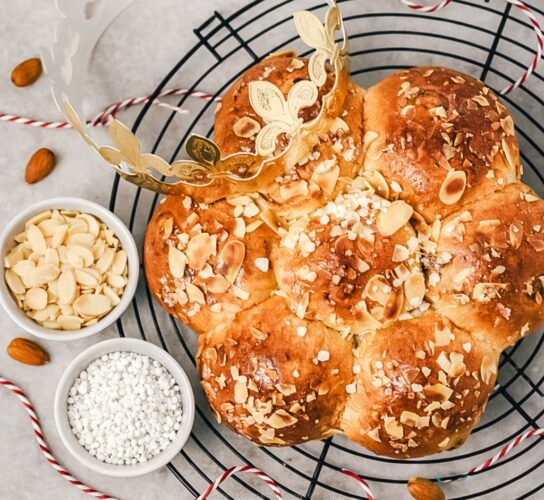 Dreikönigskuchen dairy free