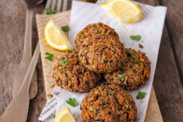 Polpette di lenticchie al forno
