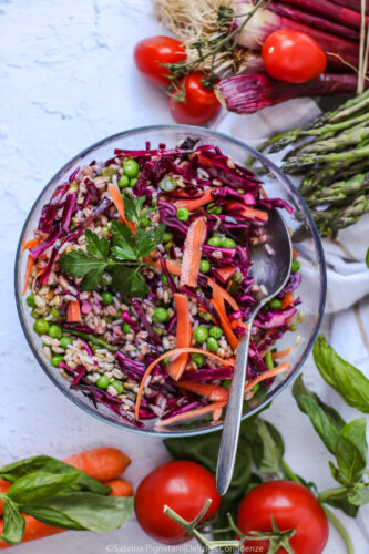 Bowl cereali e verdure