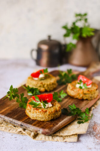 Tortini di patate e carciofi