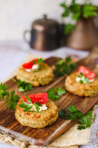 Tortini di patate e carciofi