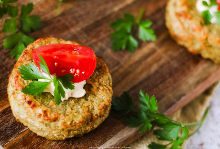 Tortini di patate e carciofi