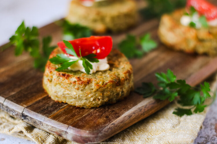 Tortini di patate e carciofi