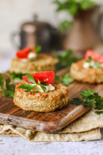 Tortini di patate e carciofi