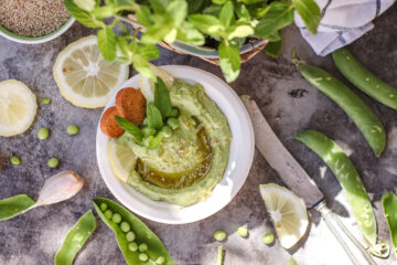 Hummus di piselli