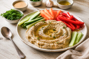Babaganoush, crema di melanzane
