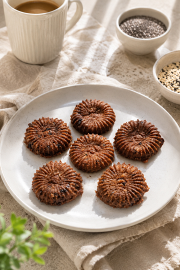Frittelle con chia e avena