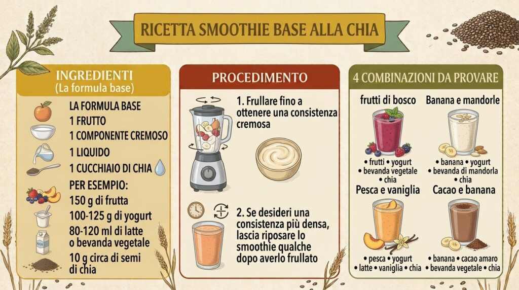 smoothie ai semi di chia
