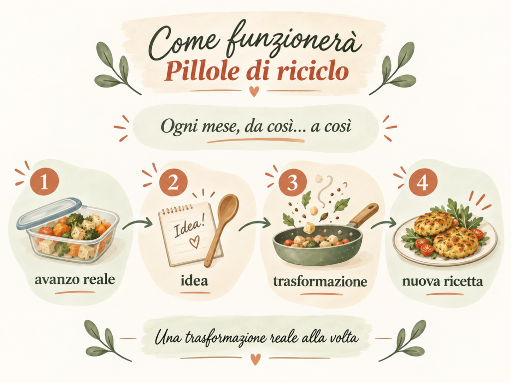 Come funziona Pillole di riciclo
