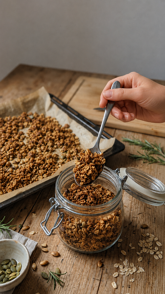 Granola salata